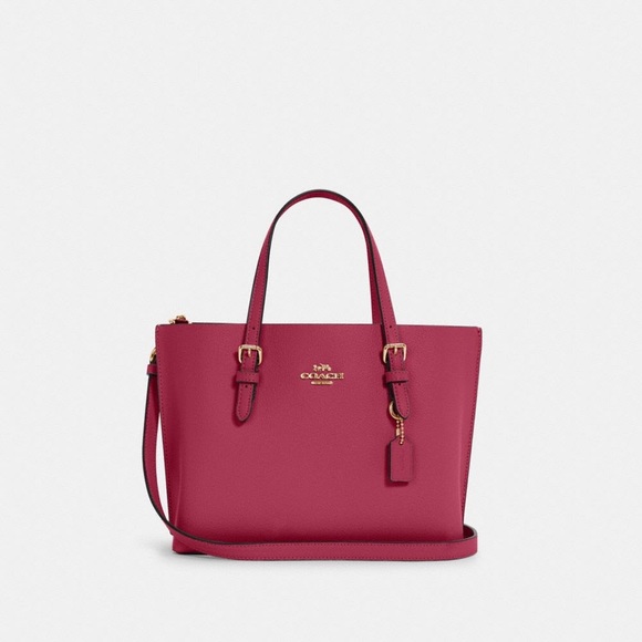 Coach Handbags - Coach Mollie Leather Tote 25